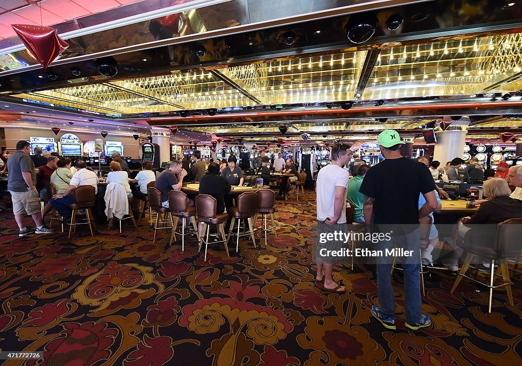Organisert pokerkveld i restauranten